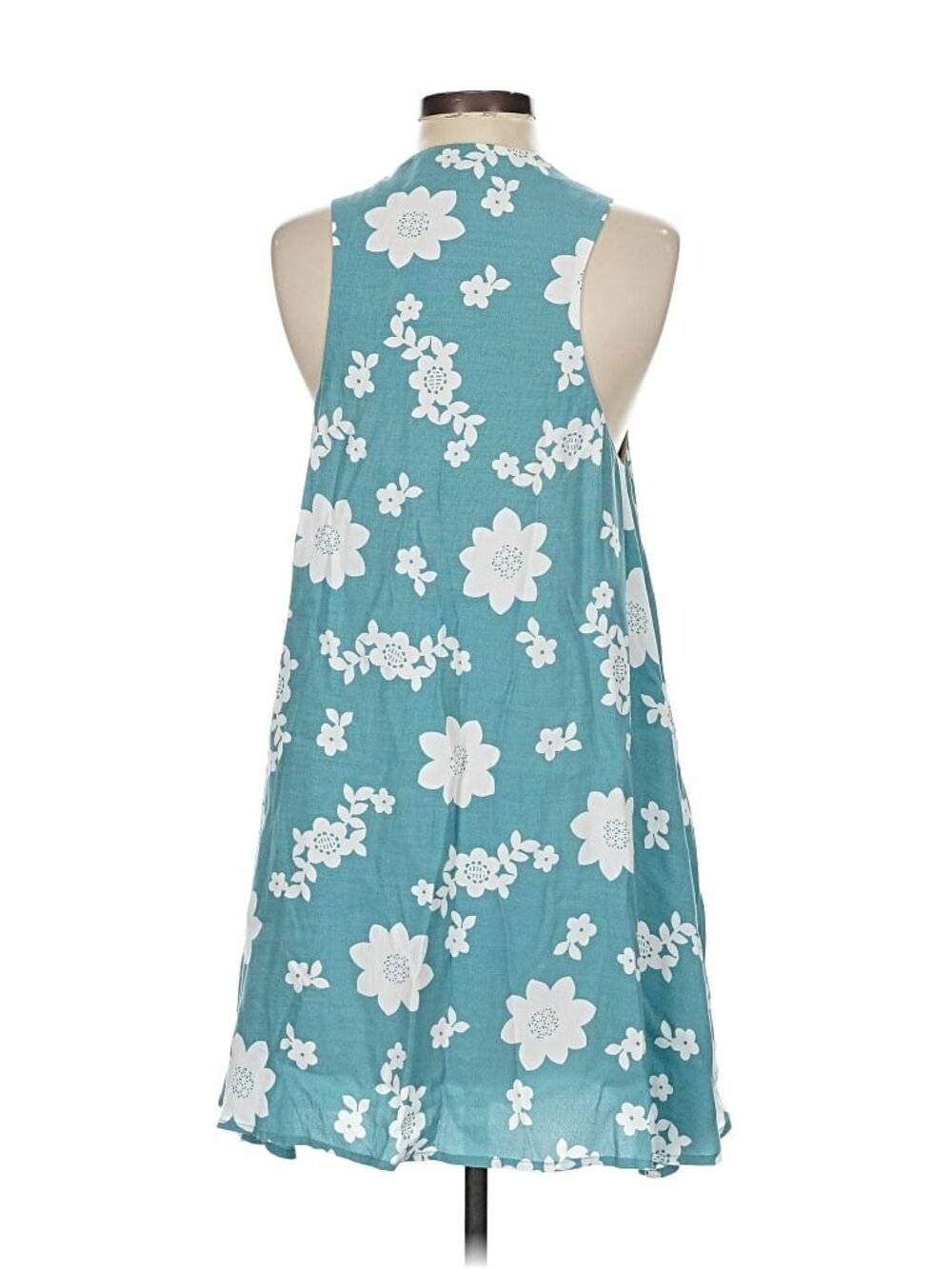 For Love & Lemons Sweet Jane Mini Swing Dress Small Floral Y2K Hawaiian Festival - Picture 3 of 9